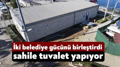 Kocaeli Büyükşehir Belediyesi ve Karamürsel Belediyesi iş birliğiyle yeni WC