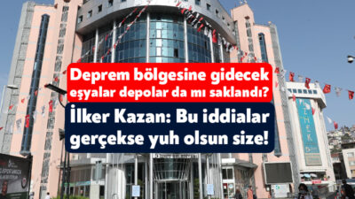 İzmit Belediyesi’nin eski çalışanı olduğu iddia edilen Deniz Kartal, deprem