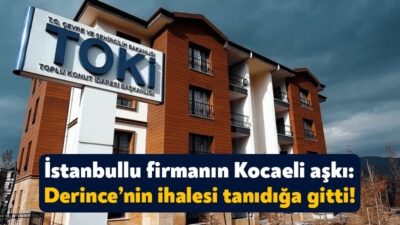 TOKİ’nin Derince’de inşa edeceği 291 konut projesinin ihalesini kazanan firma