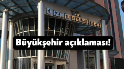 CHP'li İzmit Belediyesi, Ak Partili Kocaeli Büyükşehir Belediyesi'nin kurumları ile