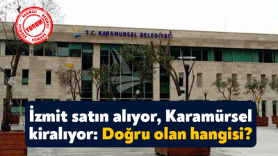 31 Mart’ta yapılan yerel seçimlerde Karamürsel Belediye Başkanı olarak seçilen