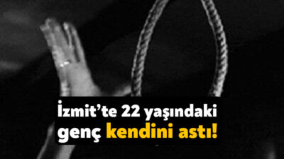 İzmit’in Akmeşe bölgesindeki at çiftliğinde 22 yaşındaki bir genç kendini