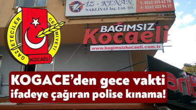 Bağımsız Kocaeli Genel Yayın Yönetmeni Uğur Enç’in bir süre önce