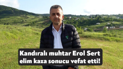 Kandıra’nın genç muhtarı Erol Sert yem karma makinesine sıkışması sonucunda