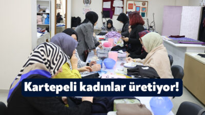 Kartepe Belediyesi bünyesindeki KAR-MEK kurslarından Giyim Kursu’na gösterilen ilgi günden