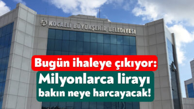 Kocaeli Büyükşehir Belediyesi 10 adet minibüs ve otobüs kiralayacak. Büyükşehir