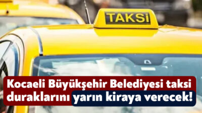 Kocaeli Büyükşehir Belediyesi 5 ilçede bulunan ve 17 araçtan oluşan