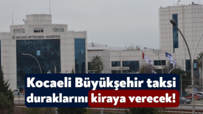 Kocaeli Büyükşehir Belediyesi 4 ilçedeki toplam 18 adet araçtan oluşan