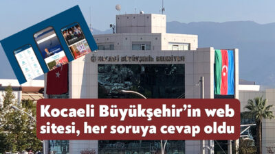 Kocaeli Büyükşehir Belediyesi’nin tüm hizmetlerine kolay erişim sağlanan ve hizmetler
