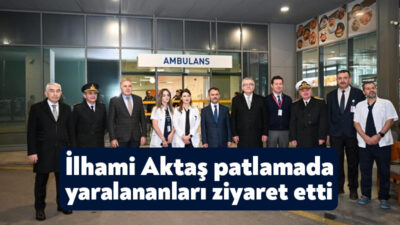 Kocaeli Valisi İlhami Aktaş, yeni yıl öncesi Darıca’da yaşanan doğal