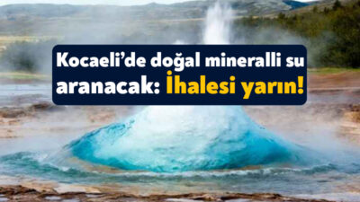 Kocaeli Yatırım İzleme Koordinasyon Başkanlığı Gebze ve Dilovası’nda mineralli su