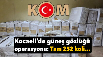 Kocaeli’de emniyet ekipleri tarafından durdurulan bir tırda yapılan aramada 169