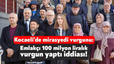 Kocaeli'nde "Dedelerinizden miras kalan arsaların intikal işlemlerini yapacağım" diyerek köylülerden
