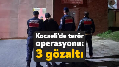Kocaeli'de ve İstanbul'da yapılan eş zamanlı operasyonda terör örgütü DEAŞ