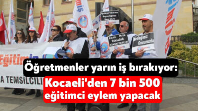 Eğitim sendikaları 3 Ocak’ta memur maaşını yeterli bulmadıkları için yarın