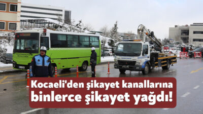 Büyükşehir Belediyesi yetki alanları çerçevesinde, vatandaşlardan gelen talep, öneri ve