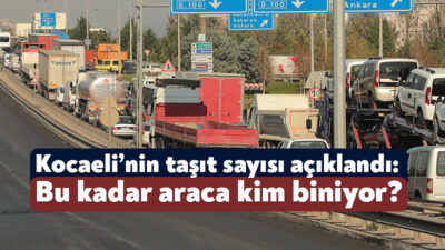 Türkiye İstatistik Kurumu motorlu kara taşıtlarının bir yıllık verilerini yayınladı.