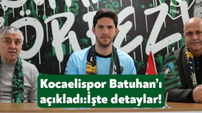Kocaelispor geçtiğimiz günlerde görüşmelere başladığı Batuhan Şen’in transferini açıkladı. Körfez