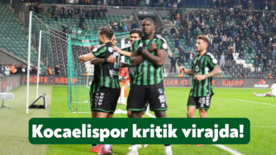 Trendyol 1.Lig’in 19.haftasında Kocaelispor Ankara Keçiörengücü’ne konuk olacak. Saat 13.30’daki