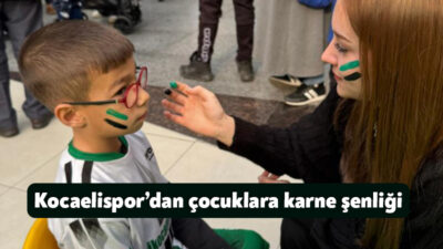 Trendyol 1. Lig ekibi Kocaelispor sahadaki mücadeleyi, şehirdeki çocukları ve