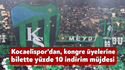 Kocaelispor, kongre üyelerinin Trendyol 1. Lig ve Ziraat Türkiye Kupası