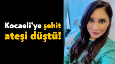 Van’da görev yaptığı sırada bir kaza sonucunda İzmitli Astsubay Ayşe