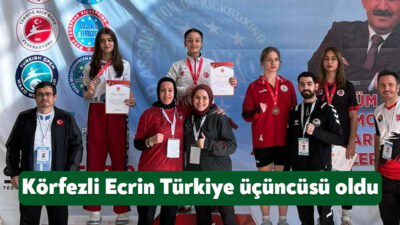 Antalya’da gerçekleşen Türkiye Büyükler ve Gençler Kick Boks Şampiyonası’nda Körfez