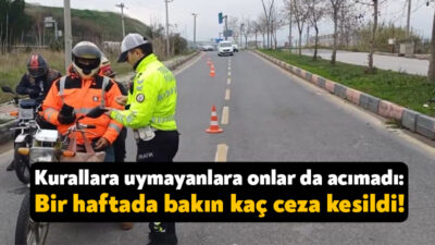 İçişleri Bakanı Ali Yerlikaya trafik denetimlerine ilişkin verileri kamuoyu ile