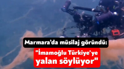 İstanbul'da dip akıntısına doğrudan deşarj edilen kanalizasyon boruları sualtı kamerasıyla