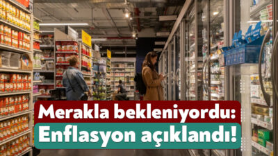 Türkiye İstatistik Kurumu merakla beklenen enflasyon rakamlarını kamuoyu ile paylaştı.