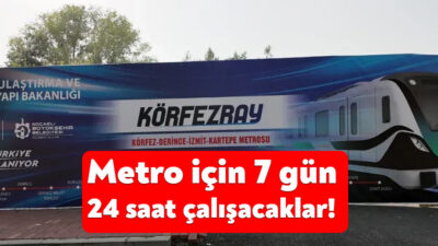 Kocaeli’de 4 ilçeyi birbirine bağlayacak olan metro projesinde yeni gelişmeler