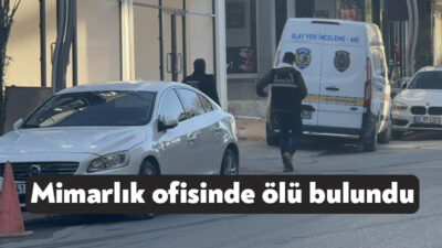 Kocaeli'nin Darıca ilçesinde bir kişi, çalıştığı mimarlık ofisinde ölü bulundu.