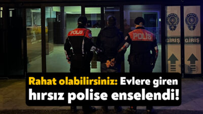 Kocaeli’de evlere giren ve 20 yıl hapis cezası bulunan hırsız