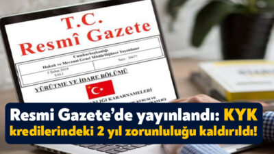 Gençlik ve Spor Bakanlığı Kredi Yönetmenliği’nde değişikliğe gitti. Resmi Gazete’de