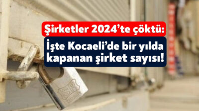 Türkiye Odalar ve Borsalar Birliği, Türkiye’de 2024 yılında kapanan şirketlerin