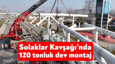 Kocaeli Büyükşehir Belediyesi, Solaklar Kavşağı’na nefes aldıracak projelerinden biri olan