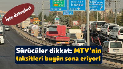 Türkiye’de yılda iki defa uygulanmakta olan Motorlu Taşıtlar Vergisi ilk
