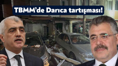 DEM Parti Kocaeli Milletvekili Ömer Faruk Gergerlioğlu, Darıca’da yaşanan doğal