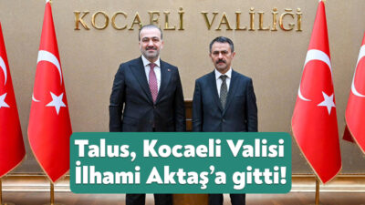AK Parti Kocaeli İl Başkanı Dr. Şahin Talus, Kocaeli Valisi