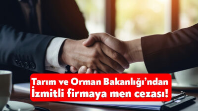 Tarım ve Orman Bakanlığı İzmit’te faaliyetlerini yürütmekte olan Fatma Küçük