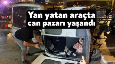 Kocaeli'nin Kartepe ilçesi D100 karayolunda ters yönde ilerleyen alkollü sürücü