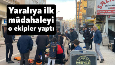 ocaeli'nin İzmit ilçesinde cadde ortasında U dönüşü yapan hafif ticari
