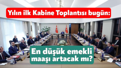 2025 yılının ilk Kabine Toplantısı bugün Beştepe’de Cumhurbaşkanı Recep Tayyip