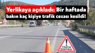 İçişleri Bakanı Ali Yerlikaya yurdun tamamında yapılan trafik denetimlerine ilişkin