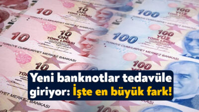 Türkiye Cumhuriyet Merkez Bankası, 100 TL ve 10 TL’lik banknotların