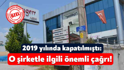 Kocaeli İcra Dairesi tarafından yayınlanan ilana göre, Beşerler Grup bünyesinde