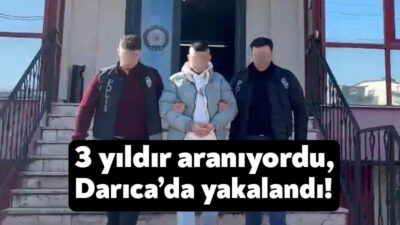 Kocaeli’de 3 yıldır aranan ve hakkında 5 yıl 10 ay