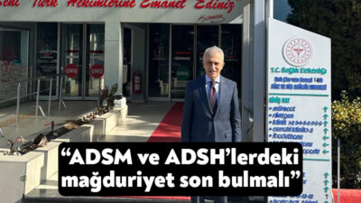 Türk Sağlık Sen Kocaeli Şube Başkanı Ömer Çeker, Şube Başkan
