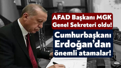 Resmi Gazete’nin bugünkü sayısında Cumhurbaşkanı Recep Tayyip Erdoğan’ın 9 ayrı