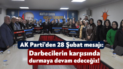 AK Parti Kocaeli İl Başkanlığı 28 Şubat’ın yıldönümünde gazetecilerle bir